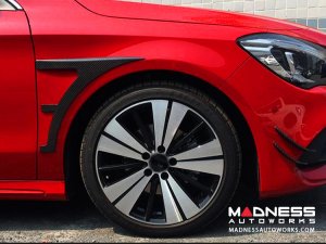 Mercedes-Benz CLA-Class Sport Front Canards - Carbon Fiber